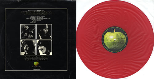 The Beatles Let It Be - Red Vinyl Swedish vinyl LP album (LP
